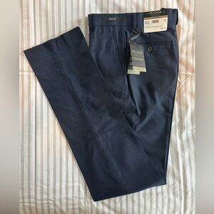 PSA Bank Slim Fit Navy Pants
